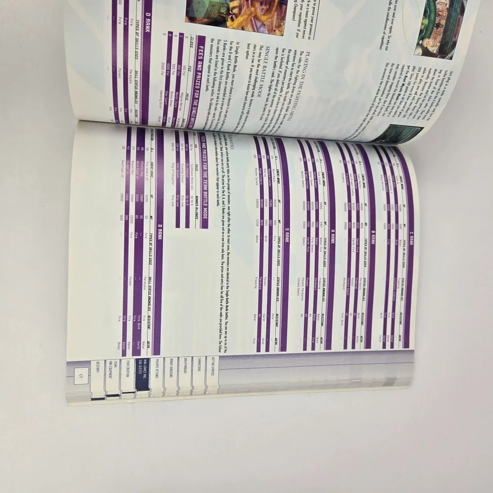 Star Ocean: Till the End of Time Official Strategy Guide Brady PS2 w/ Fold Out!